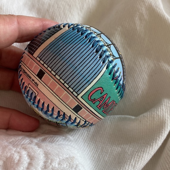 2004 Camden Yards souvenir decorated baseball with scenes of ballpark - Picture 4 of 7